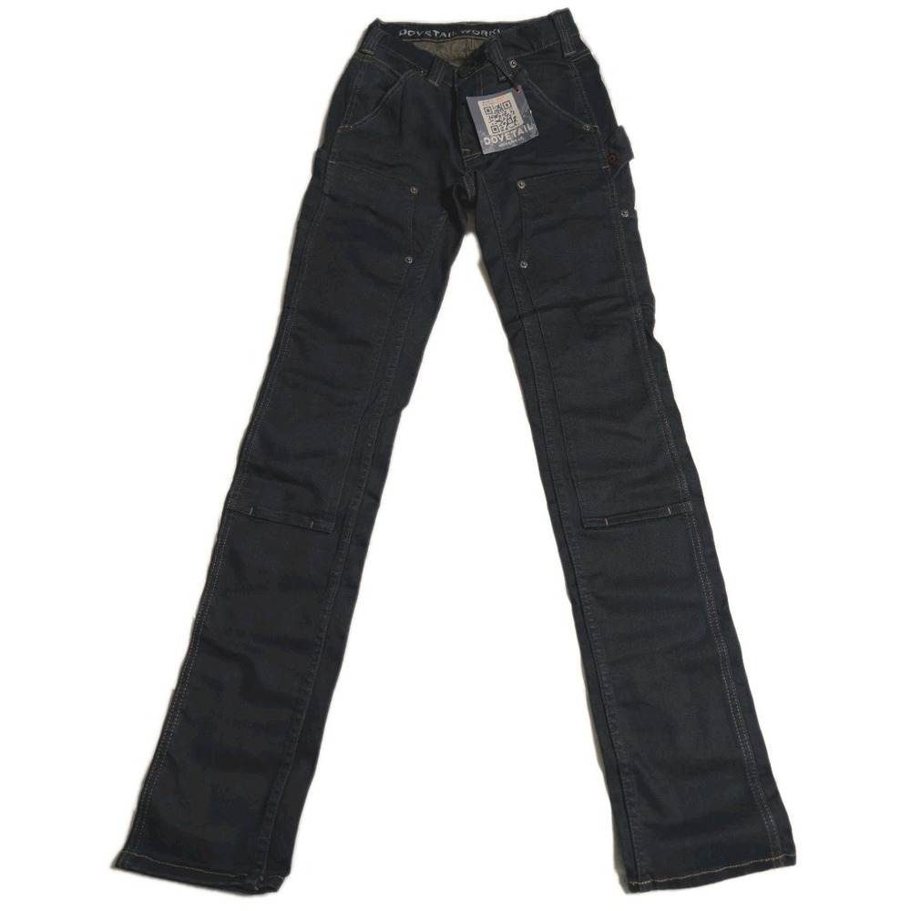 NWT Dovetail Workwear Maven Slim Womens 000x32‎ Carpenter Work Jeans Dark